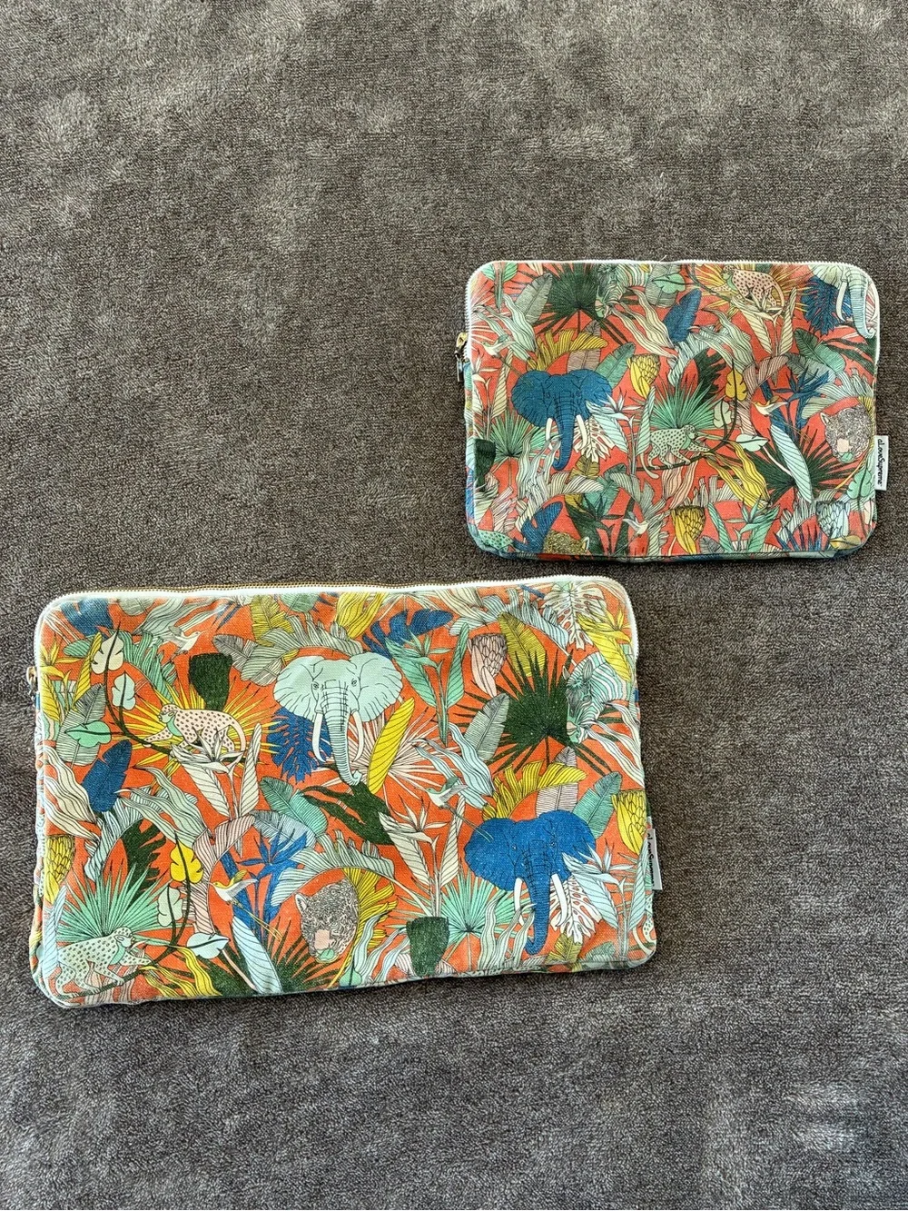 A Love Supreme Wild at Heart Floral Jungle Device Sleeves Laptop & Tablet Bags